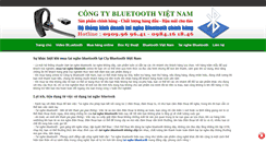 Desktop Screenshot of bluetoothvietnam.vn