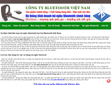 Tablet Screenshot of bluetoothvietnam.vn